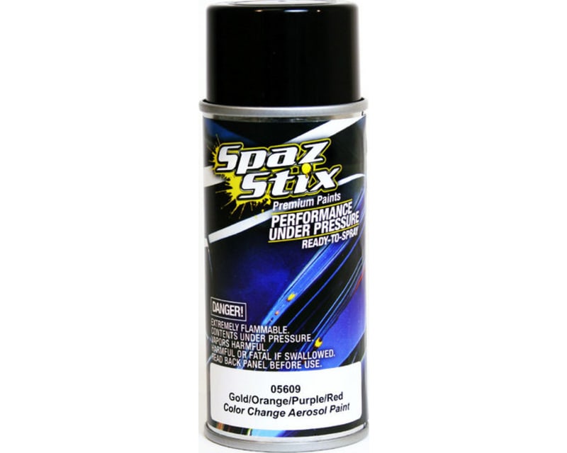 Color Change Aerosol Paint Gold/Orange/Purple/Red 3.5oz Can