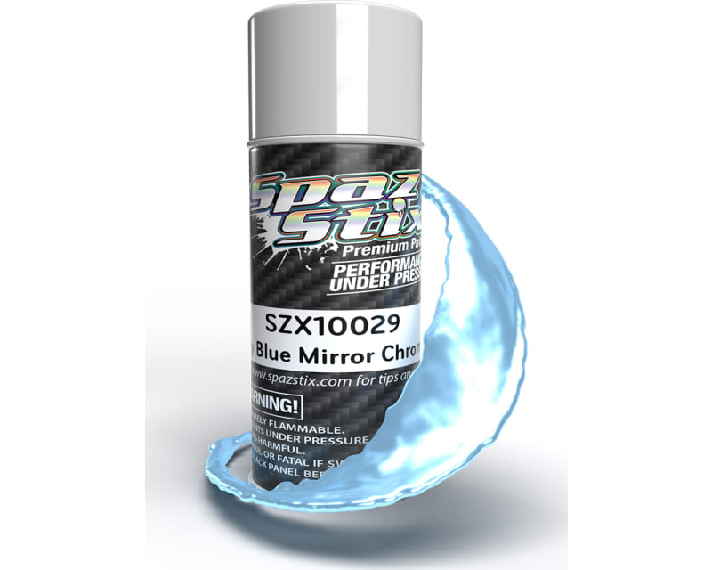 Sky Blue Mirror Chrome Aerosol Paint 3.5oz Can