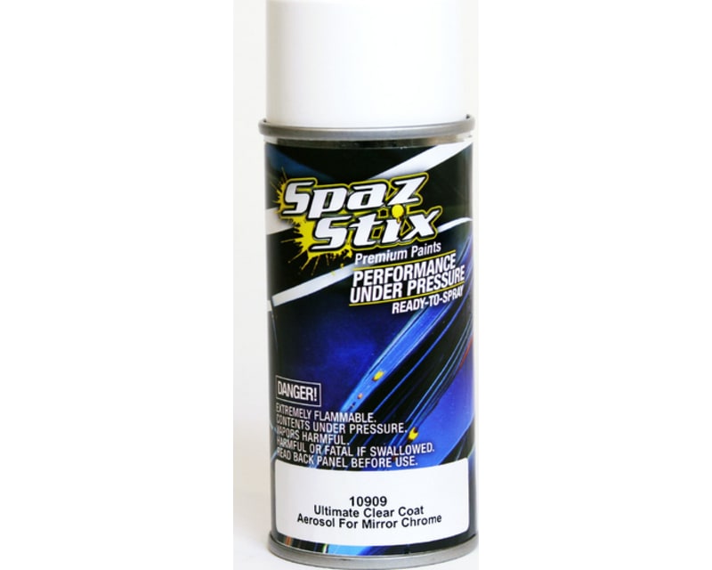 Ultimate Clear Coat for Mirror Chrome Aerosol Paint 3.5oz