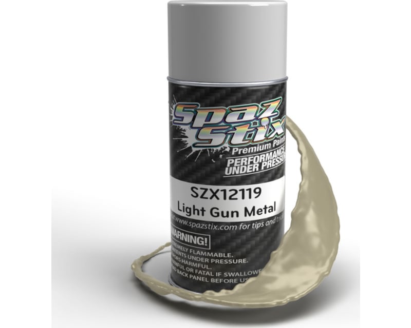 Light gunmetal Aerosol Paint 3.5oz Can
