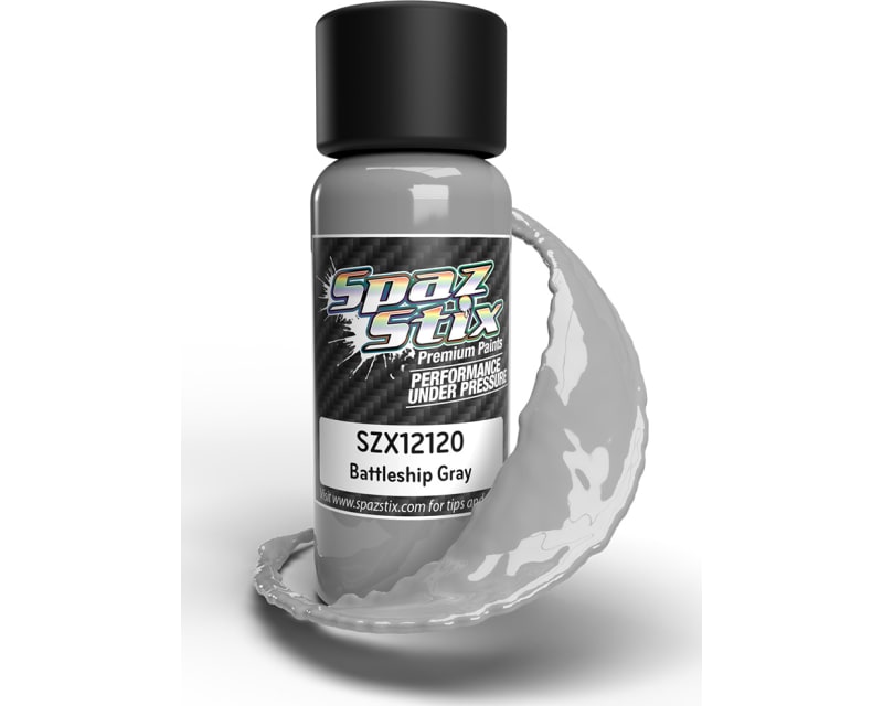 Battleship Gray Airbrush Ready Paint 2oz Bottle