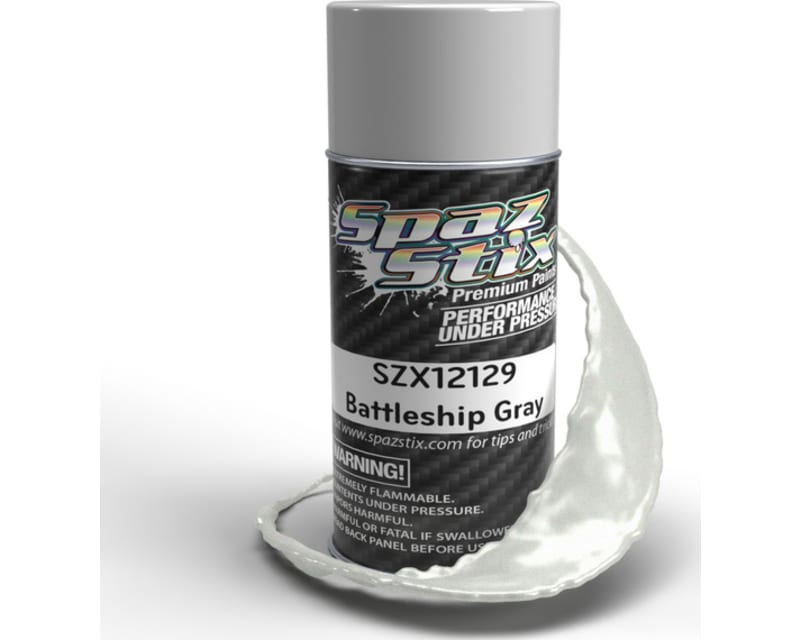 Battleship Gray Aerosol Paint 3.5oz Can