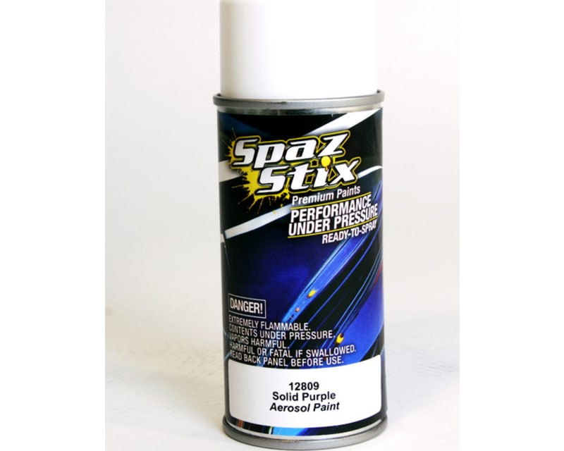 Solid Purple Aerosol Paint 3.5oz Can photo
