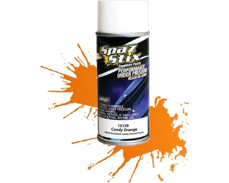 Candy Orange Aerosol Paint 3.5oz Can