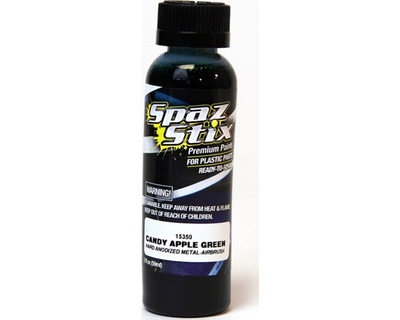 Tap to zoom Candy Apple Green Airbrush Ready Paint 2oz Bottle