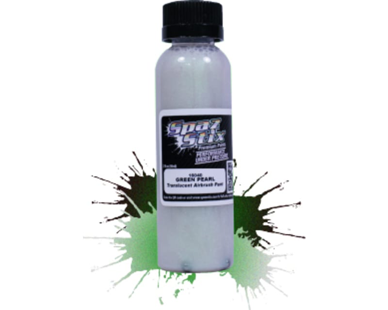 Tap to zoom Green Pearl Airbrush Ready Paint 2oz Bottle