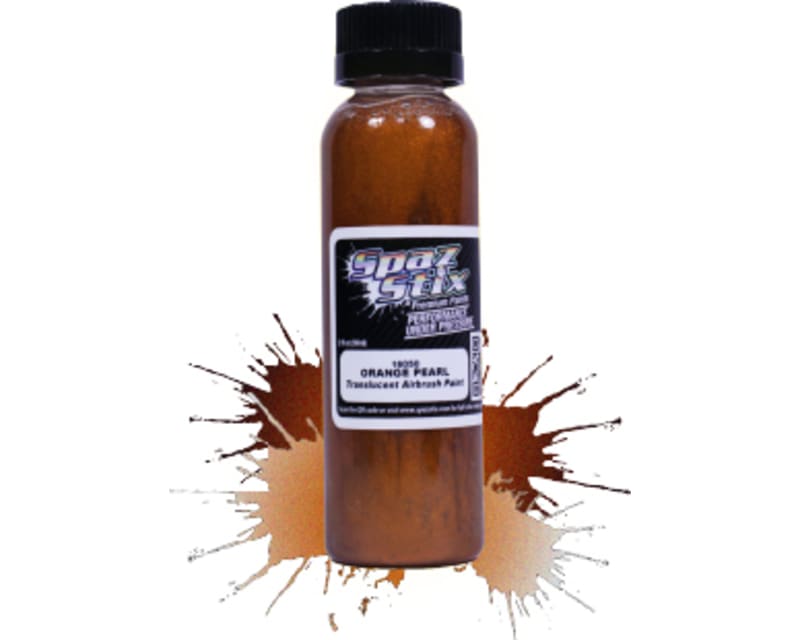Orange Pearl Airbrush Ready Paint 2oz Bottle