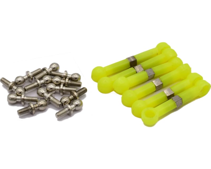 Tap to zoom Titanium tie rod set w/ball ends 18R
