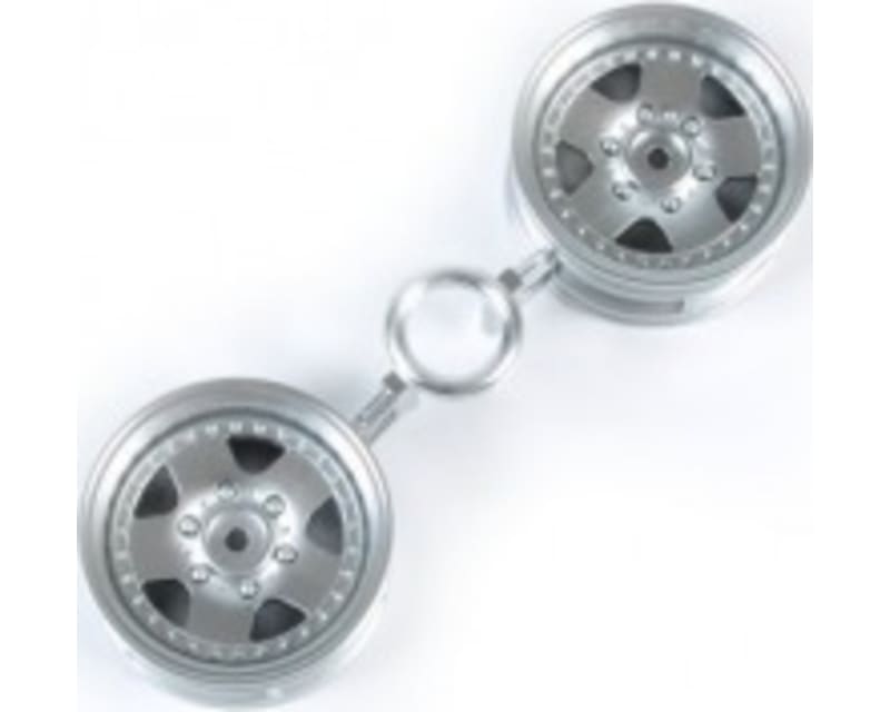 RC Wheel (2): TA02 T0Y0TA Prerunner CC-01 Mitsubishi Pajero Meta