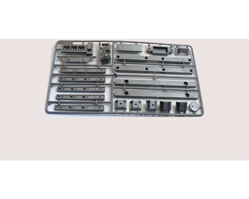 RC D Parts: 1/14 Truck Flatbed Semi-Trailer for R/C Tractor Truc