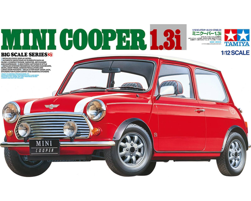 Tap to zoom 1/12 Mini Cooper 1.3i