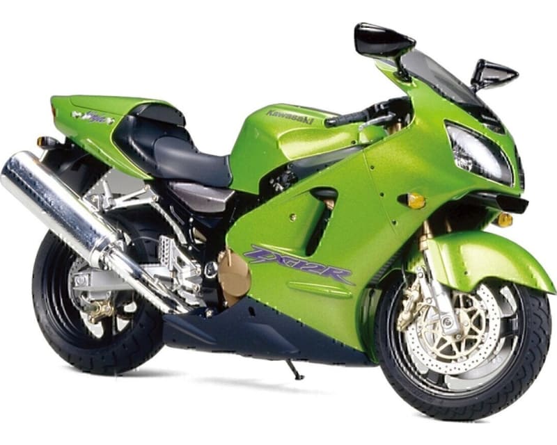 1/12 Kawasaki Ninja Zx-12r Motorcycle Model Kit