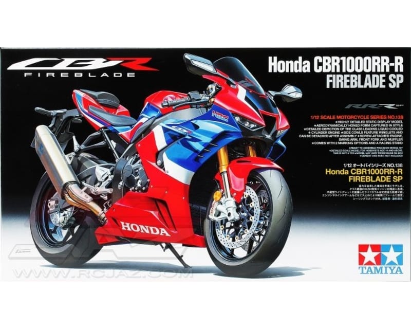1:12 Scale Honda Cbr1000rr-R Fireblade Sp Plastic Model