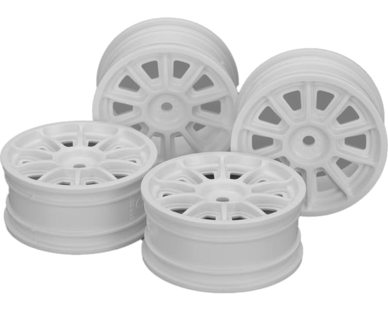 Tap to zoom Th 10-Spoke Wheels White 24mm Width Offset 0