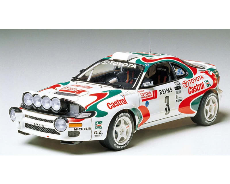 1/24 Toyota Castrol Celica Gt-Four Rally 93 Monte-Carlo Plastic 
