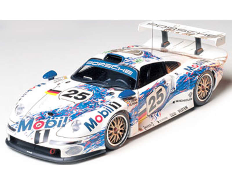 1/24 Porsche 911 Gt1 Plastic Model Kit