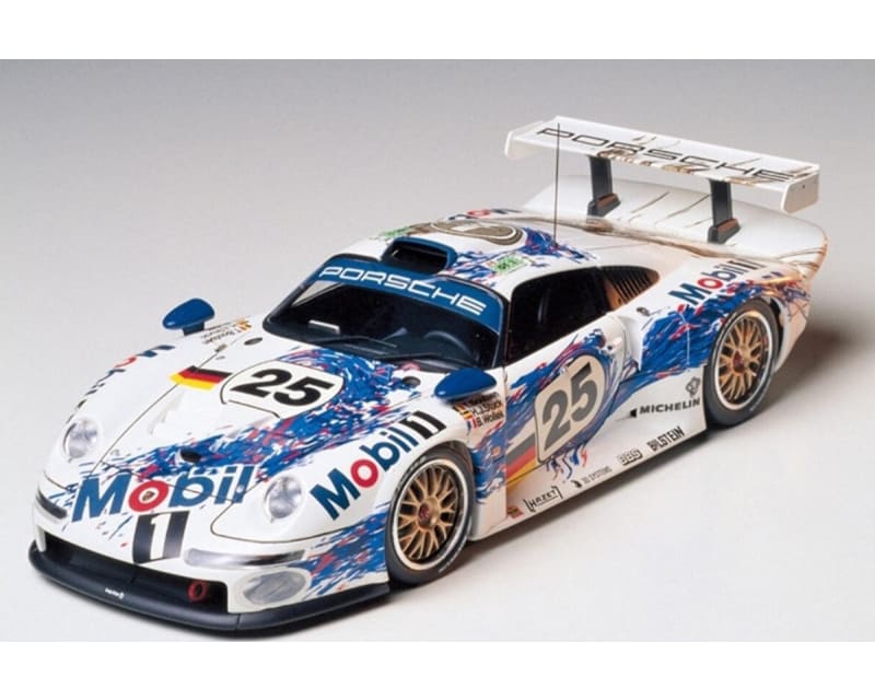 1/24 Porsche 911 Gt1 Plastic Model Kit