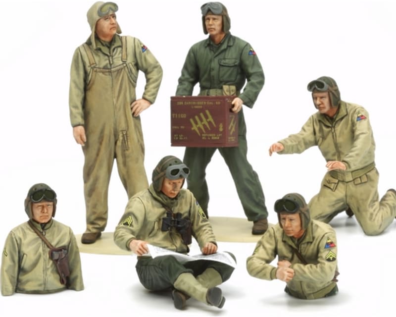 1/35 US Tank Crew Set European Theater