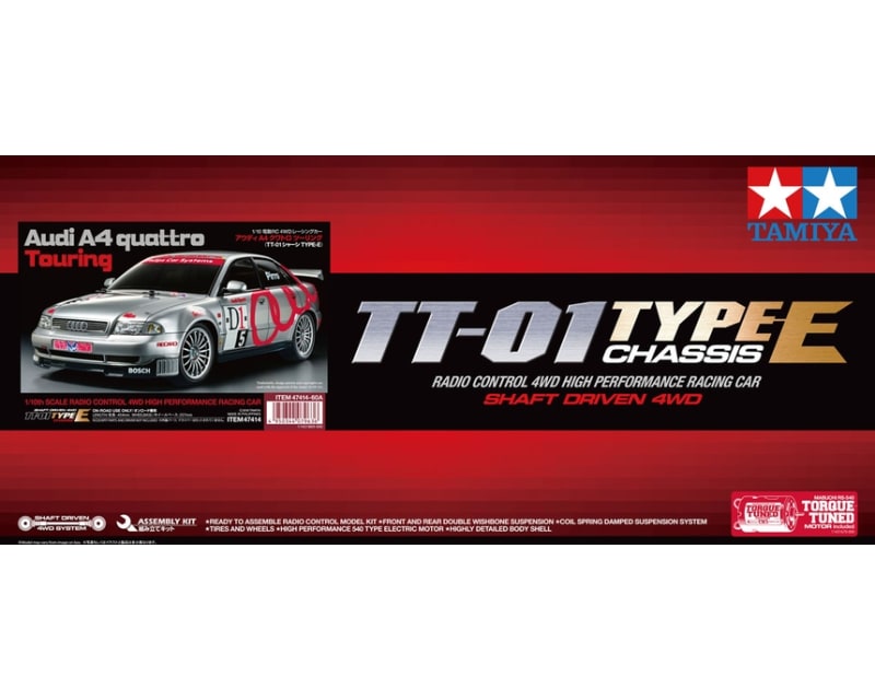 1:10 R/C Audi A4 quattro Touring TT-01 Type-E - Limited Edition