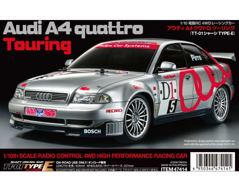 1:10 R/C Audi A4 quattro Touring TT-01 Type-E - Limited Edition