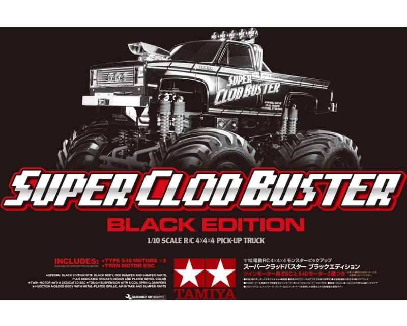 1:10 R/C Super Clod Buster Black Edition