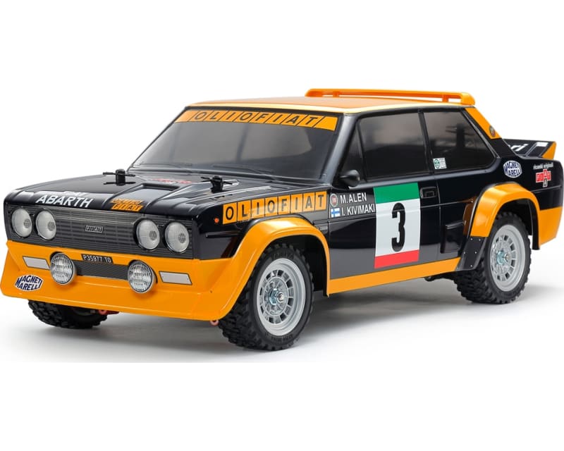 RC Fiat 131 Abarth Rally MF-01X Olio Fiat Painted Body - Limited