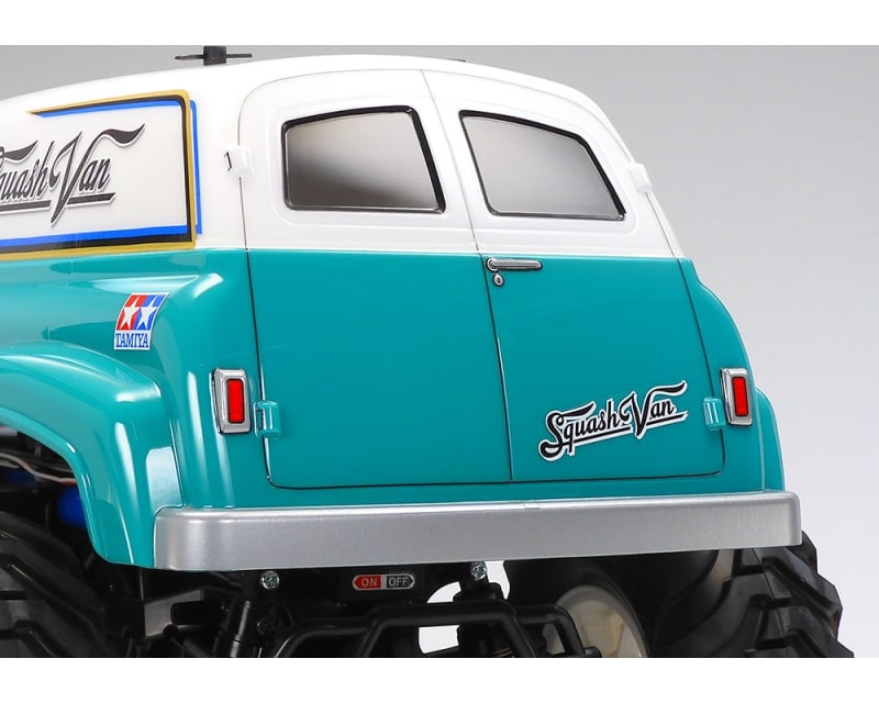 1:10 R/C Squash Van Green & White Painted Body GF-02