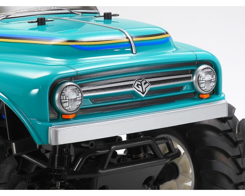 1:10 R/C Squash Van Green & White Painted Body GF-02