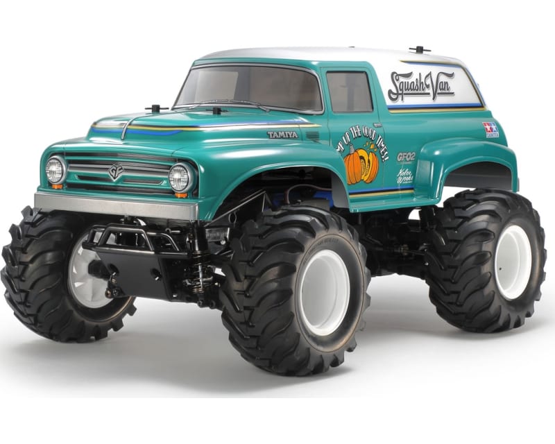 1:10 R/C Squash Van Green & White Painted Body GF-02