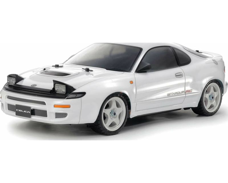 1/10 RC Toyota Celica GT-FOUR RC ST185 White Painted Body TT-02