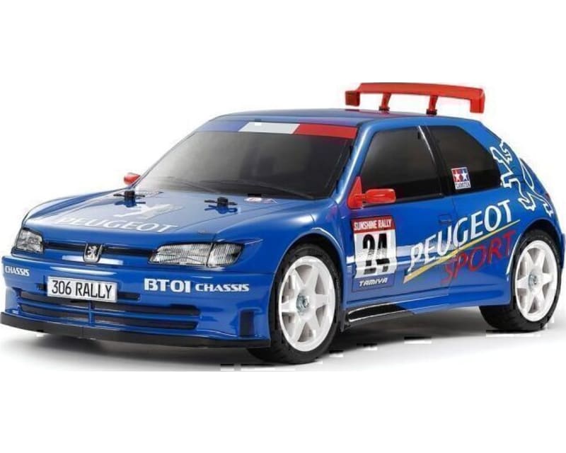 1/10 R/C Peugeot 306 Maxi Blue Painted Body Bt-01