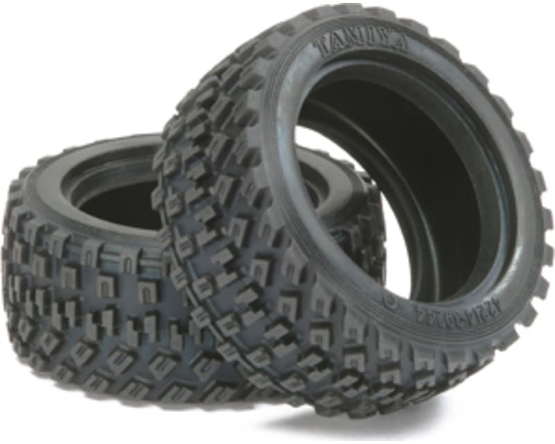 RC M Chassis Rally Block Tires - 2 pieces