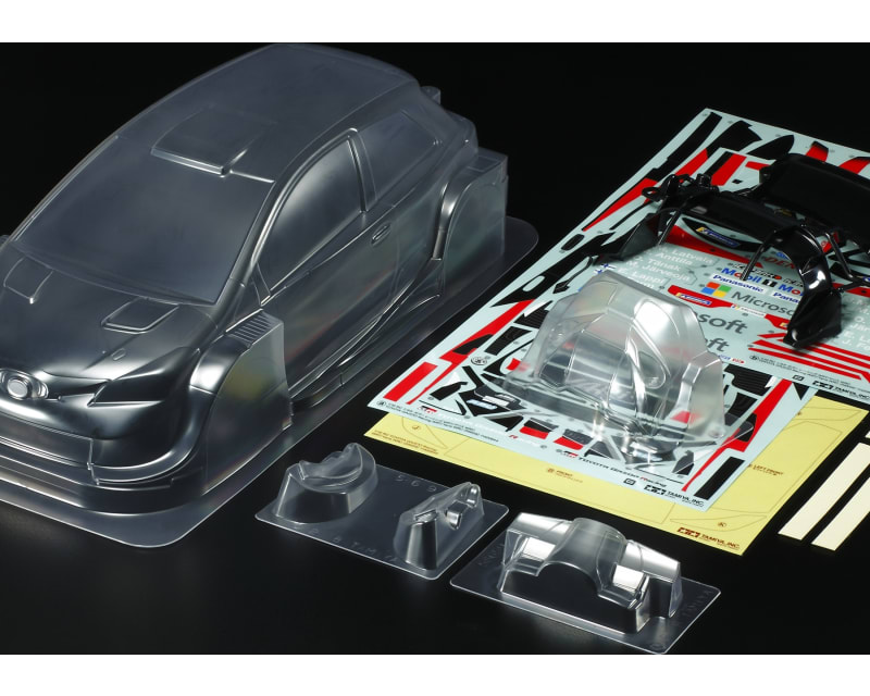 1:10 Scale R/C T0Y0TA Gazoo Racing WRT/Yaris WRC Body Parts Set