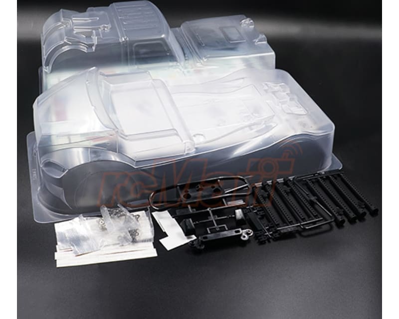 1:14 Scale R/C Buggyra Fat Fox CLEAR Body Parts Set Euro Truck