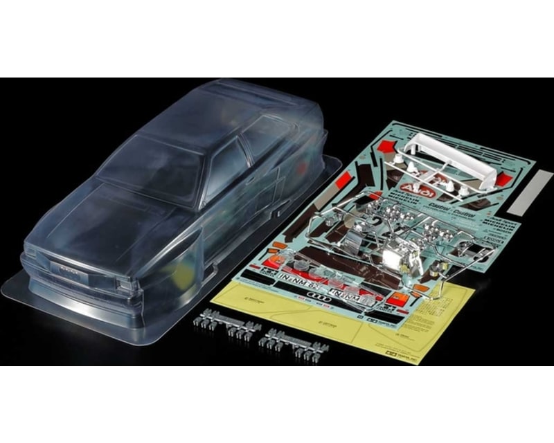 RC Body Set of Audi Quattro Rallye A2