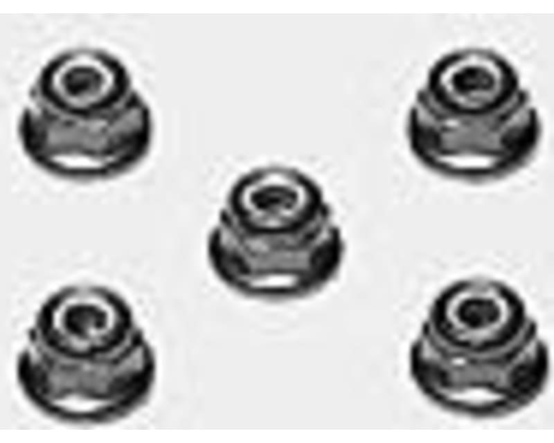Anodized Aluminum Locknut 4mm 49 (5)