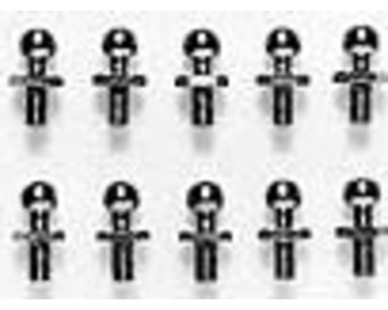 RC 5mm Aluminum Ball Connector - 10 pieces