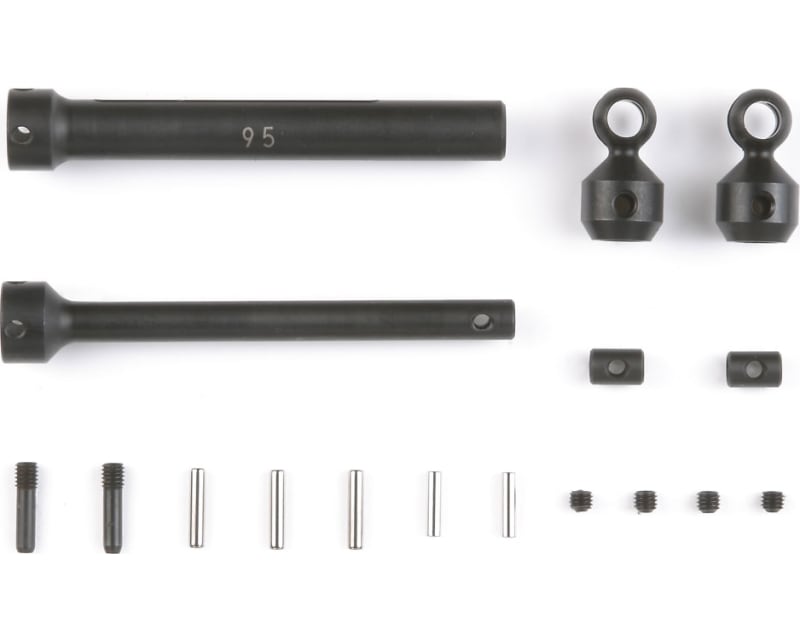 RC Steel Prop Shaft Carbon 95mm CR-01 CC-02
