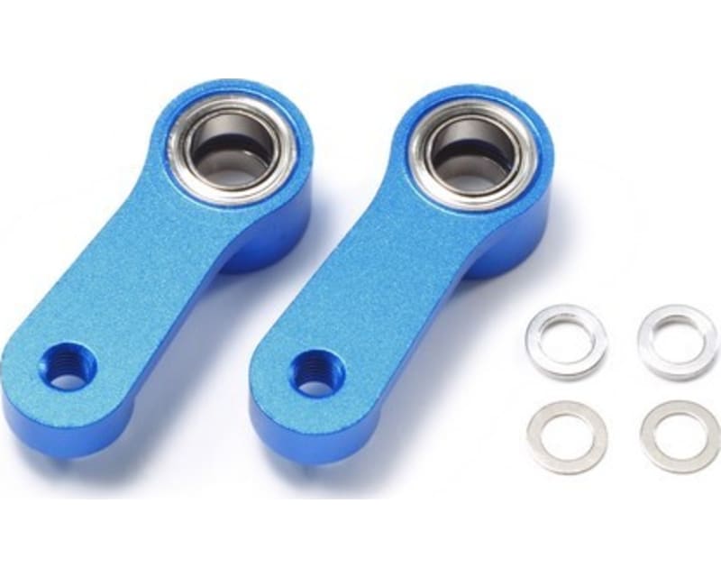 Tap to zoom RC Ta07 Aluminum Steering Arm X2