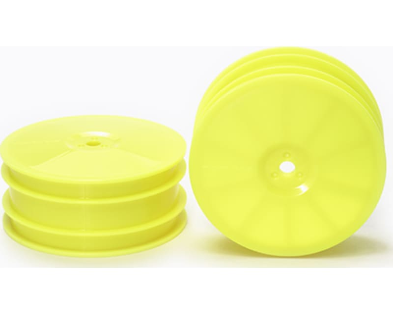 Tap to zoom RC4WD Buggy Front Dish Wheels - Hex Hub / Yellow