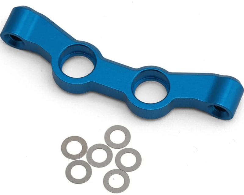 Tap to zoom Xv-02/Tb-05 Pro Aluminum Steering Rack Bridge (Blue)