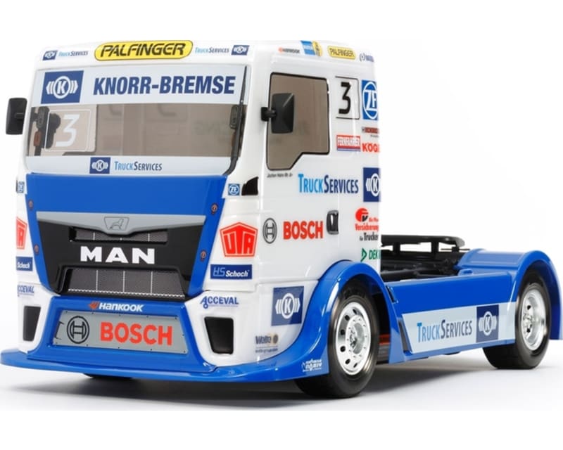 Team Hahn Racing Man Tgs Tt-01e 4WD Race Truck Kit HWI ESC