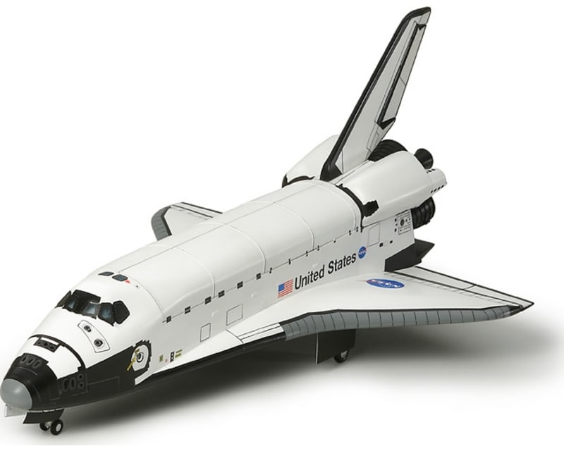 1:100 Space Shuttle Atlantis Plastic Model Kit
