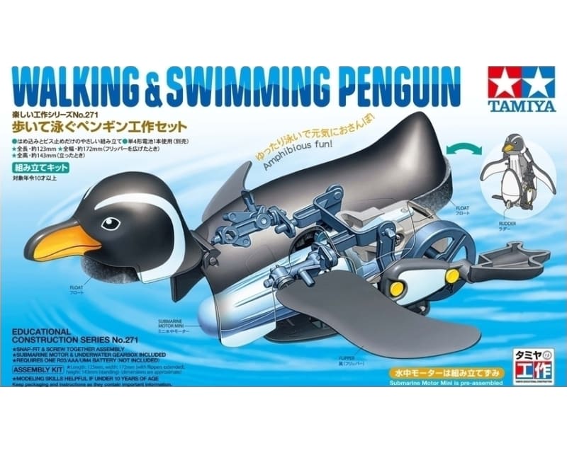 Walking & Swimming Penguin