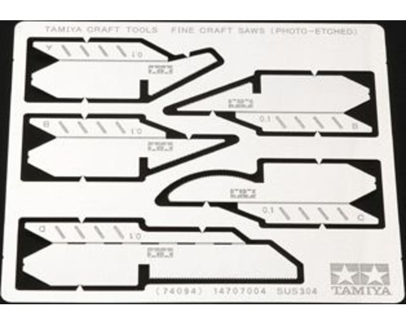 Photo-Etched Craft Saw