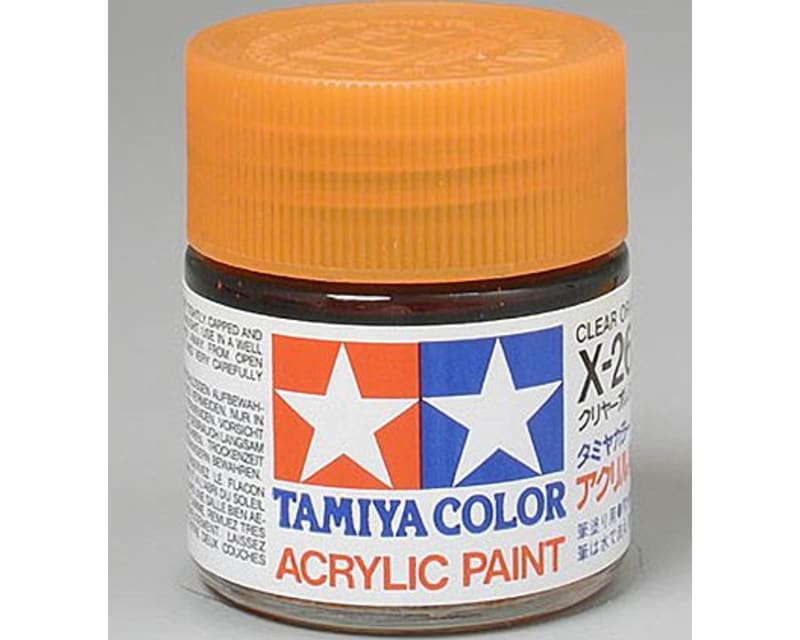 Acrylic X26 Gloss Clear Orange