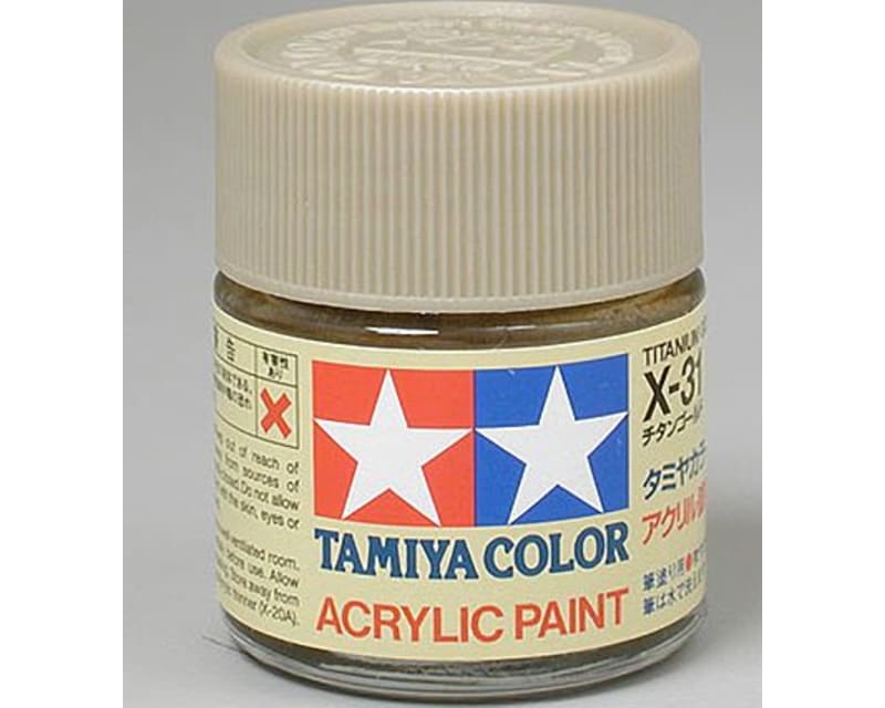 Acrylic X31 Titanium Gold