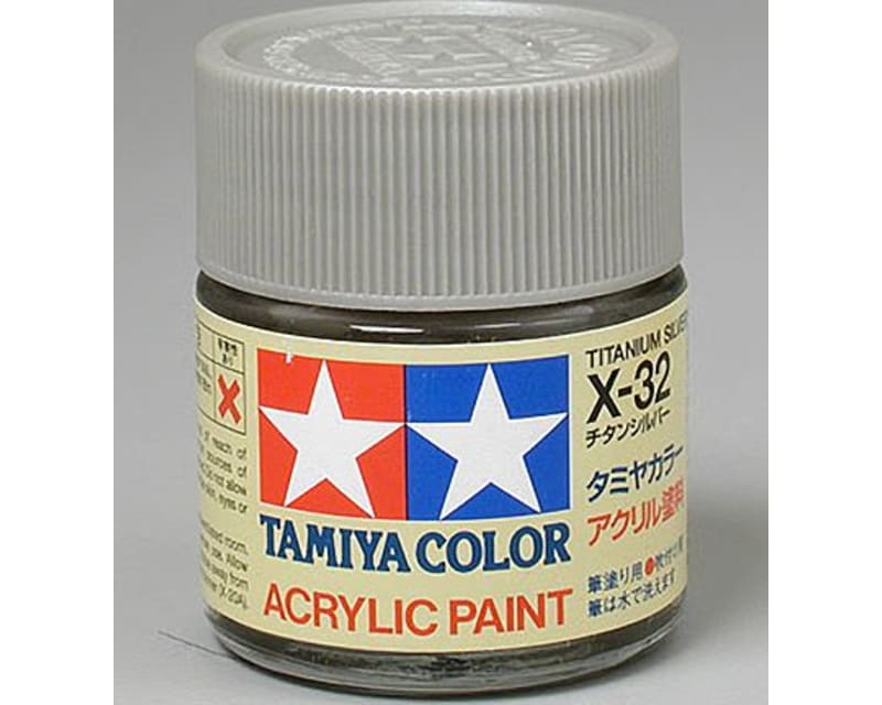 Acrylic X32 Titanium Silver