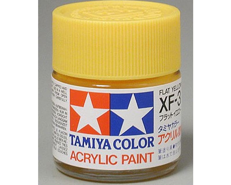 Tap to zoom Acrylic Xf3 Flat Yellow