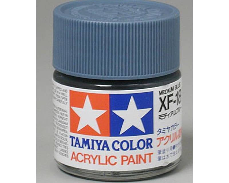 Acrylic XF18 Flat Med Blue